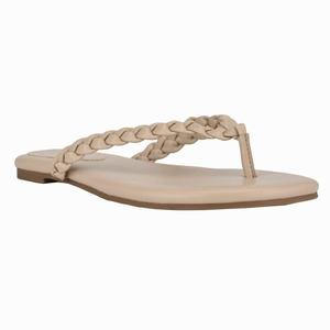 Nine West Wantit Flat Teenslippers Beige Nederland | TEM-935624